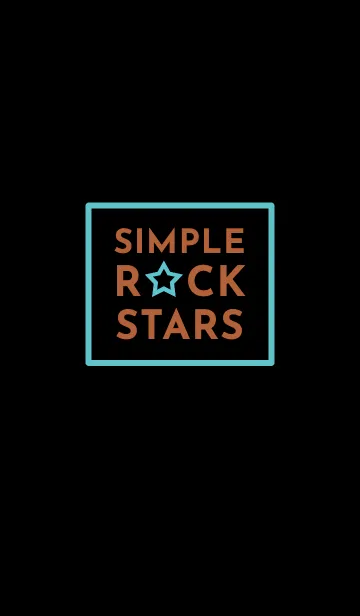 [LINE着せ替え] シンプル ロック スター 31の画像1