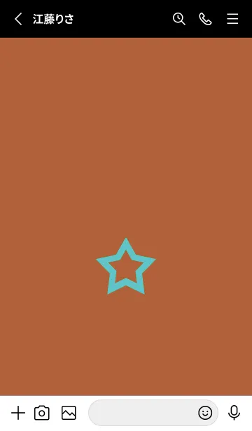 [LINE着せ替え] シンプル ロック スター 31の画像2