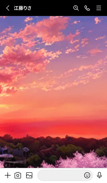 [LINE着せ替え] 桜の花咲く頃#At_18。の画像2