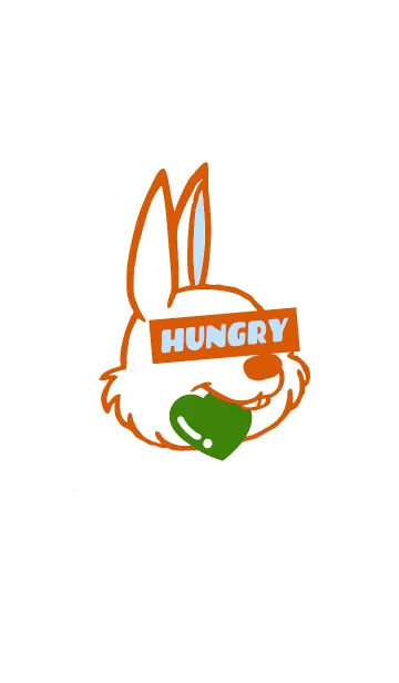 [LINE着せ替え] ハングリーラビット 296の画像1