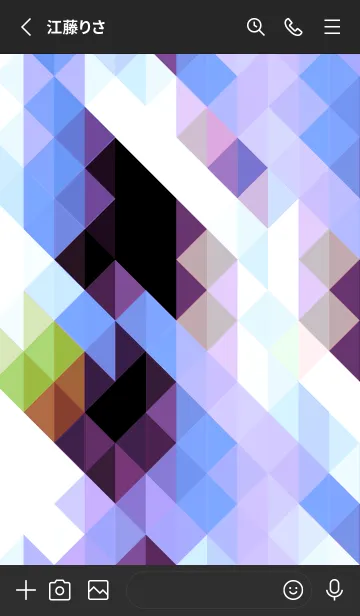 [LINE着せ替え] ジオメトリック 332の画像2