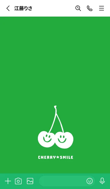 [LINE着せ替え] チェリー スマイル 164の画像2