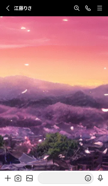 [LINE着せ替え] 桜の花咲く頃#At_13。の画像2