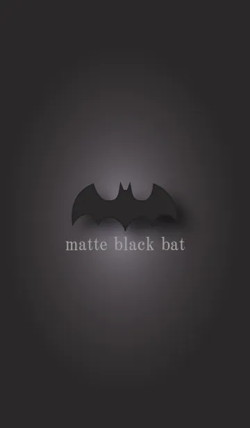 [LINE着せ替え] matte black bat 34の画像1