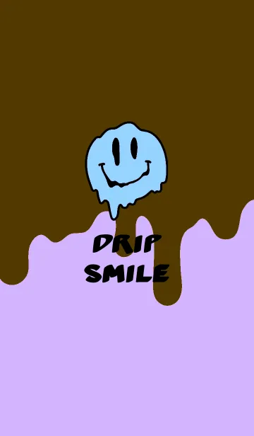 [LINE着せ替え] ドリップ スマイル _041の画像1