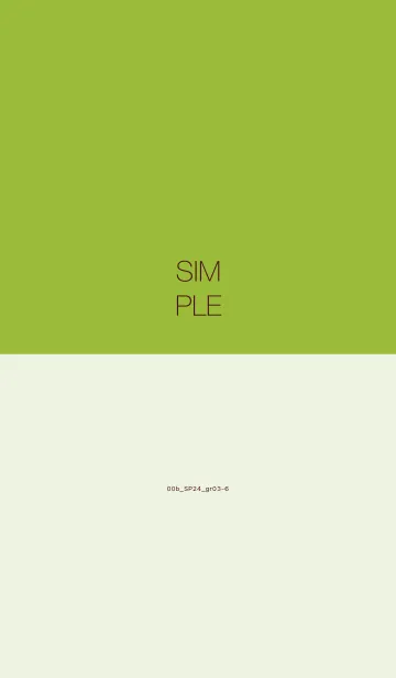 [LINE着せ替え] 00b_24_グリーン3-6の画像1