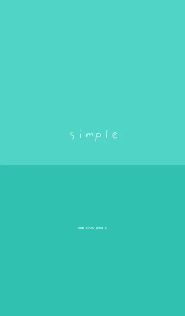 [LINE着せ替え] 0nb_26_グリーン8-6の画像1