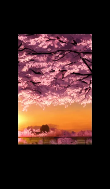 [LINE着せ替え] 桜の花咲く頃#BW01。の画像1