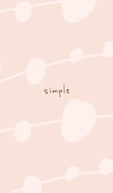 [LINE着せ替え] シンプル 有機的4の画像1