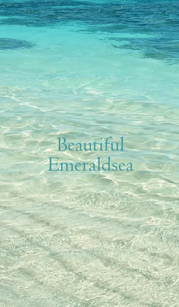 [LINE着せ替え] Beautiful Emeraldsea - MEKYM 26の画像1