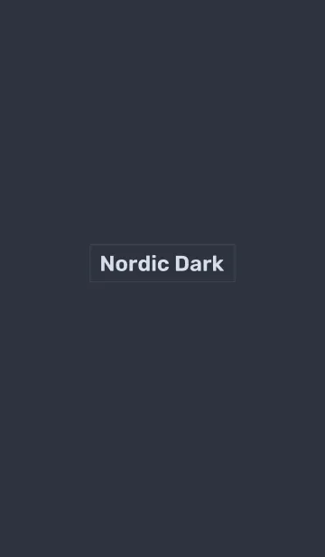 [LINE着せ替え] Nordic Darkの画像1