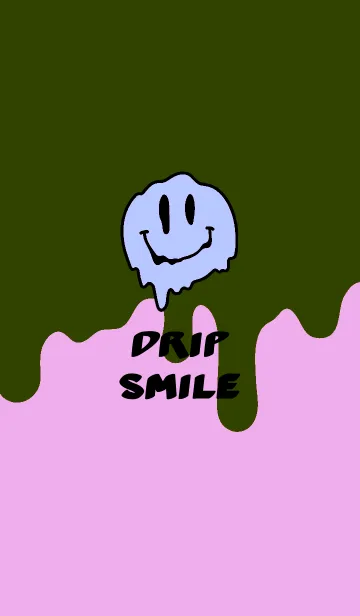 [LINE着せ替え] ドリップ スマイル _042の画像1