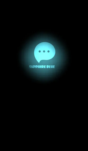 [LINE着せ替え] Sapphire Blue Light Theme V3 (JP)の画像1