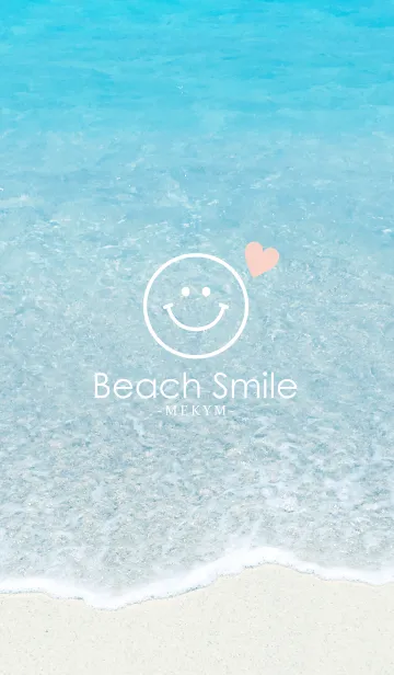 [LINE着せ替え] Beach Smile-LOVE 41の画像1