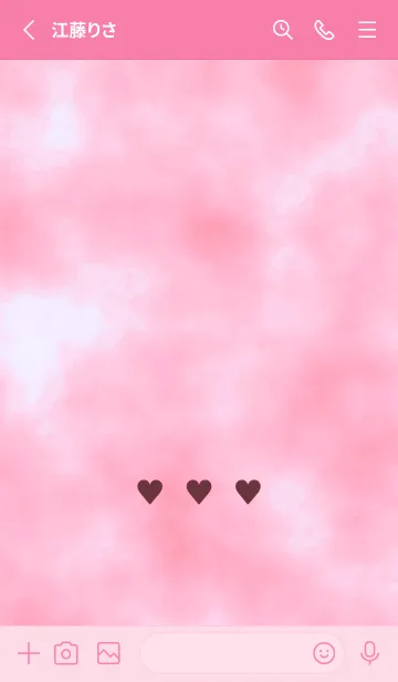 [LINE着せ替え] ♥♥♥64の画像2