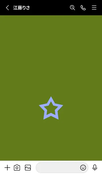 [LINE着せ替え] シンプル ロック スター 34の画像2