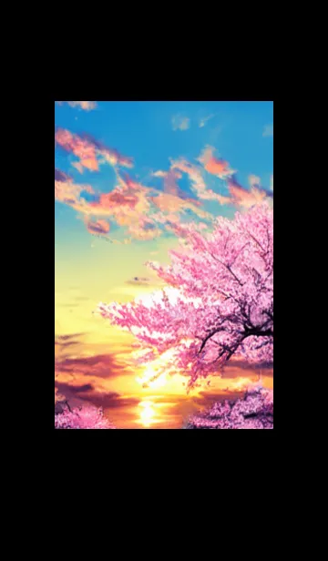 [LINE着せ替え] 桜の花咲く頃#AU_13。の画像1