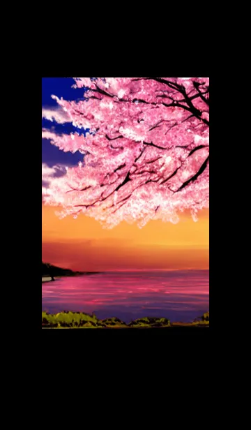 [LINE着せ替え] 桜の花咲く頃#AU_15。の画像1