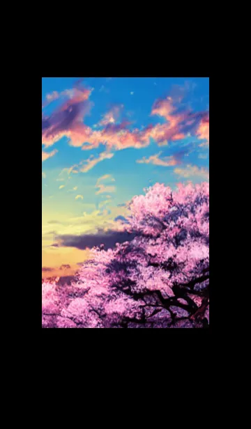 [LINE着せ替え] 桜の花咲く頃#AU_14。の画像1