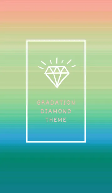 [LINE着せ替え] グラデーション ダイアモンド  202の画像1