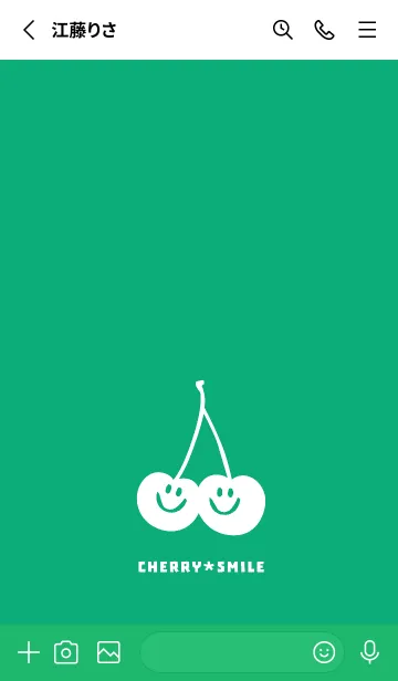 [LINE着せ替え] チェリー スマイル 165の画像2