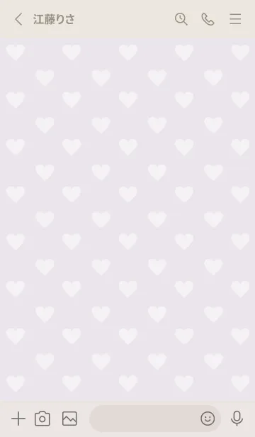[LINE着せ替え] ハートたくさん 中サイズ9の画像2