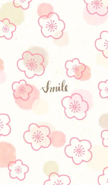 [LINE着せ替え] 梅 水彩27の画像1