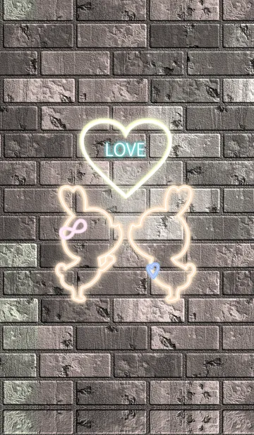 [LINE着せ替え] NEON LOVE THEME.36の画像1