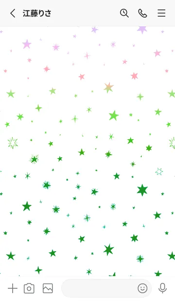 [LINE着せ替え] ミニ スターズ _87の画像2