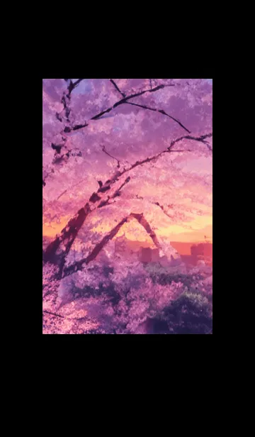 [LINE着せ替え] 桜の花咲く頃#BW023。の画像1