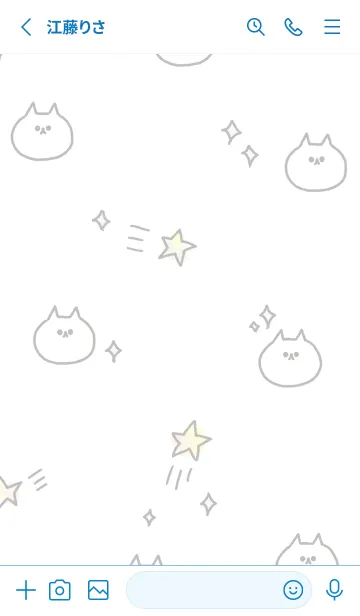 [LINE着せ替え] レッツゴー！ねこねこ 6の画像2