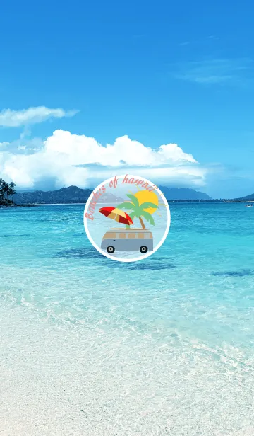 [LINE着せ替え] Beaches of hawaii 10の画像1