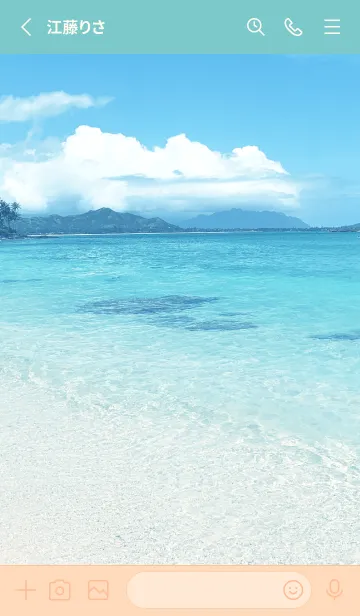 [LINE着せ替え] Beaches of hawaii 10の画像2