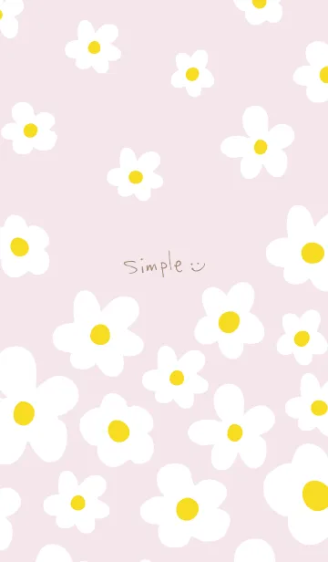 [LINE着せ替え] 白い花 斜め 舞う23の画像1