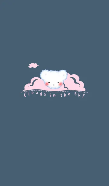 [LINE着せ替え] Cloud Bear J-Indigo (Pi1)の画像1