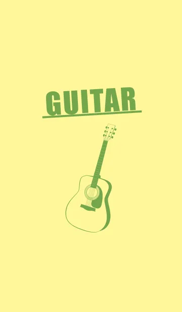 [LINE着せ替え] GUITAR COLOR ライムライトの画像1