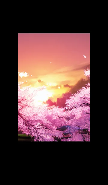 [LINE着せ替え] 桜の花咲く頃#BX08。の画像1