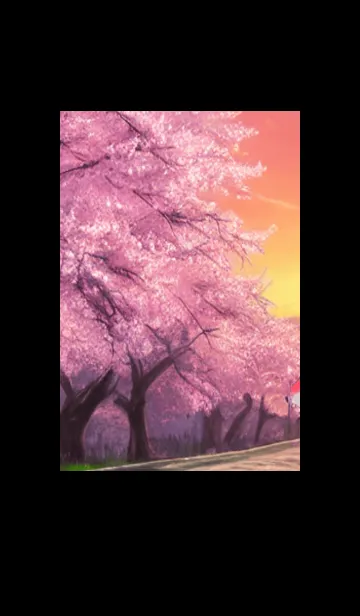 [LINE着せ替え] 桜の花咲く頃#BX011。の画像1