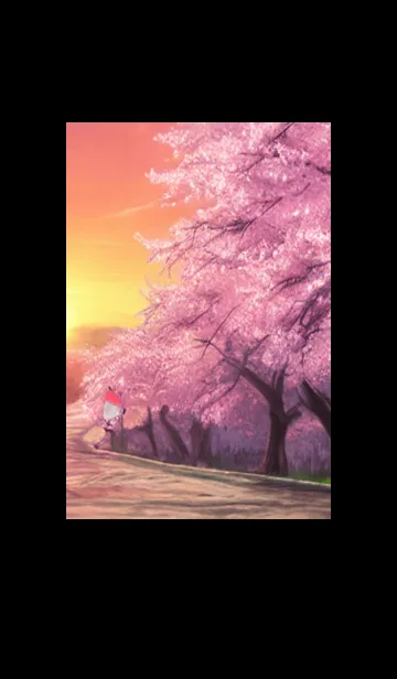 [LINE着せ替え] 桜の花咲く頃#BX019。の画像1