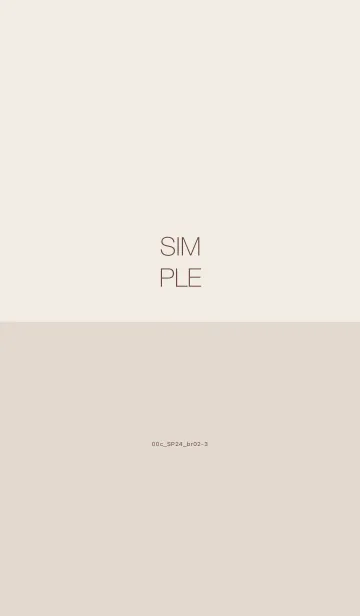 [LINE着せ替え] 00c_24_ブラウン2-3の画像1