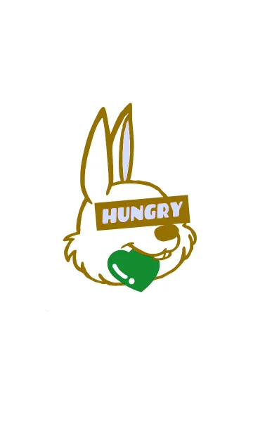 [LINE着せ替え] ハングリーラビット 297の画像1