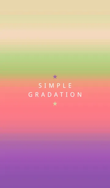 [LINE着せ替え] シンプル グラデーション _73の画像1