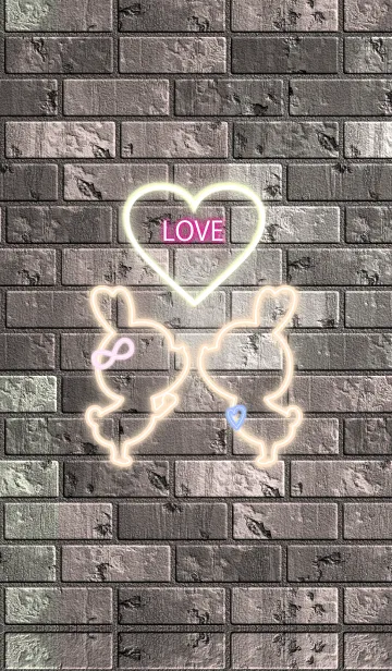 [LINE着せ替え] NEON LOVE THEME.38の画像1