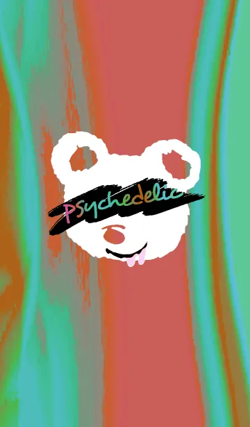 [LINE着せ替え] サイケデリック ベア 56の画像1