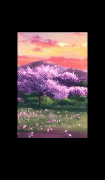 [LINE着せ替え] 桜の花咲く頃#BX020。の画像1