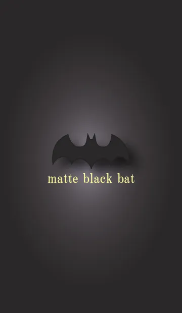 [LINE着せ替え] matte black bat 38の画像1