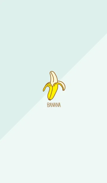 [LINE着せ替え] バナナ シンプル7の画像1