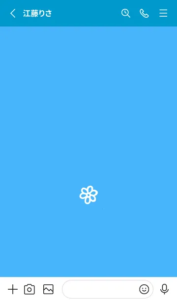 [LINE着せ替え] ミニ フラワー _64の画像2