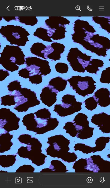 [LINE着せ替え] カラー レオパード 139の画像2