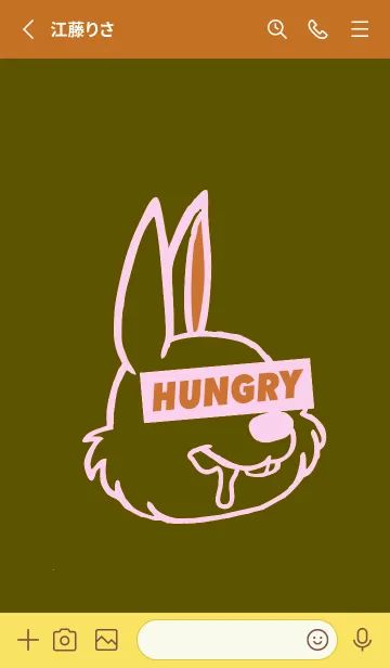 [LINE着せ替え] ハングリー.ラビット 36の画像2